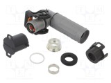 Conector alimentare DC tată unghi cablu AMPHENOL GEC -40&divide;125&deg;C 300A