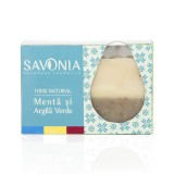 Sapun menta &amp; argila verde 90gr, Savonia