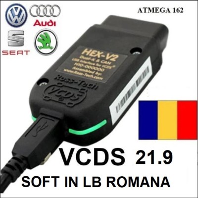 Tester Diagnoza VCDS VAGCOM 21.9 in Lb.Romana + Baza de reparatii WoW foto