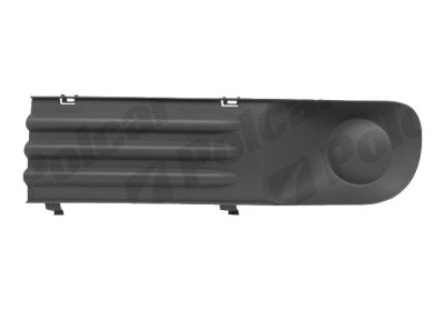 Grila bara fata VW Transporter (T5), 04.2003-10.2009, Dreapta, 7H0807490C, 956827-2, gri, fara locas pentru proiectoare, pentru model Transporter T5 foto