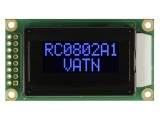 Afişaj LCD Alfanumeric 8x2 58x32x13,2mm LED