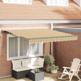 Cumpara ieftin Cortina Retractabilă Dungă Multicolor 300x250 cm țesătură