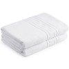 Set 2 prosoape Greek Hotel Supplier, 70x140 cm, bumbac 100% 500 GSM, Alb | Livrare Rapida