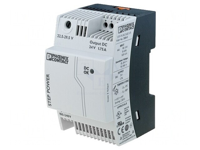 Alimentator pulsatoriu DIN 42W 24V 1.75A
