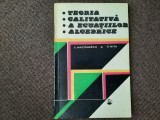 Teoria calitativa a ecuatiilor algebrice C.Nita,C.Nastasescu