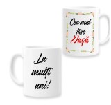 Cana alba personalizata &quot;Cea mai tare Nasa&quot;, INOVATIX&reg;. 330ml, Oem