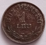 Romania , 1 Leu 1924 Poissy