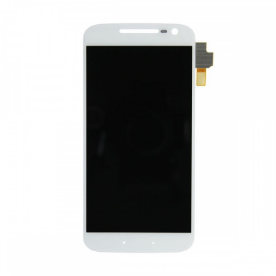 Display + Touchscreen si Rama LENOVO Moto G4 (Alb) foto