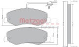 Set placute frana,frana disc OPEL MOVANO B bus (2010 - 2016) METZGER 1170595