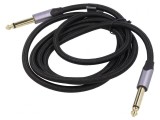Cablu Jack 6,3mm Aurit 1,5m, Vention