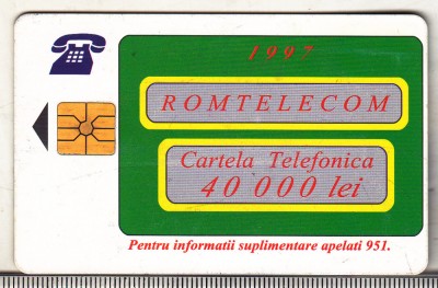 bnk card Cartela telefonica de colectie - P-12c 1997 40000 lei Abstracta foto