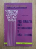 Al. Philippide - Poezia romaneasca dintre cele doua razboaie si poezia europeana