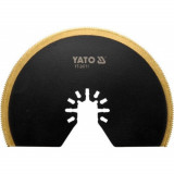 YATO Lama semirotunda BIM-TIN 100mm pentru unealta multifunctionala YT-82220