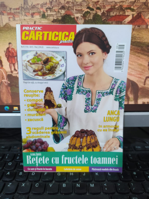 Cărticica Practică Rețete culinare Piept de rață cu struguri verzi nr 9/2015 045