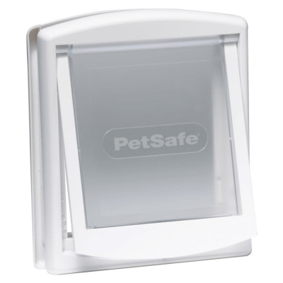 PetSafe Ușă pentru animale de companie 2 căi 715 mică alb 17,8x15,2 cm foto