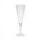 Pahare plastic pentru sampanie , 150ml, SET 10buc