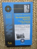 INVATAMINTELE ISTORIEI , ARTICOLE , DISCURSURI SI INTERVIURI DIN PRESA EXILULUI de GRIGORE GAFENCU , 2010