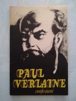 ✅ CONFESIUNI - PAUL VERLAINE 1987 foto