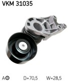 SKF VKM 31035 rola intinzator,curea transmisie