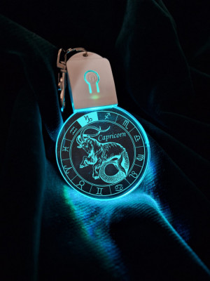 Breloc LED horoscop latina &amp;quot;Capricorn&amp;quot; foto