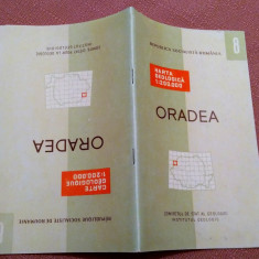 Oradea. Nota explicativa Institutul Geologic, 1966 - Nu contine harta geologica
