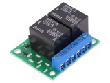 Modul Releu 2 Canale 12VDC 10A