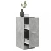 VidaXL Dulap de farmacie, gri beton, 30x41x77,5 cm, lemn prelucrat