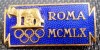 I.675 ITALIA INSIGNA LUPOAICA REMUS ROMULUS ROMA MCMLX ROMA OLIMPIADA 1960 email, Europa