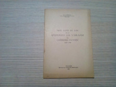 RASPUNSUL LUI VARLAAM LA CATEHISMUL CLVINESC - N. Chitescu -1945, 23 p. foto