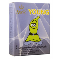 Prezervative AMOR YOUNG - 3 buc