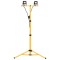 Proiector cu LED si trepied, 2x10 W, alb cald