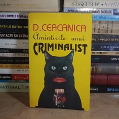 D. CEACANICA - AMINTIRILE UNUI CRIMINALIST ~1992 *