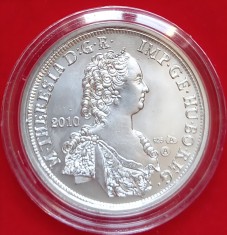 Austria, Medalie Maria Theresia, 2010, Ag. 925, 15 gr.