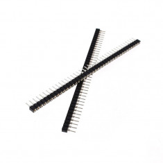 Bareta pini 2.54mm / 1x40 round female pin header (b.206) foto