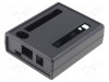 Carcasă HAMMOND ABS neagră pentru calculator BeagleBone Black 77mm
