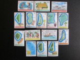 TUVALAU SERIE STAMPILATA=79, Stampilat
