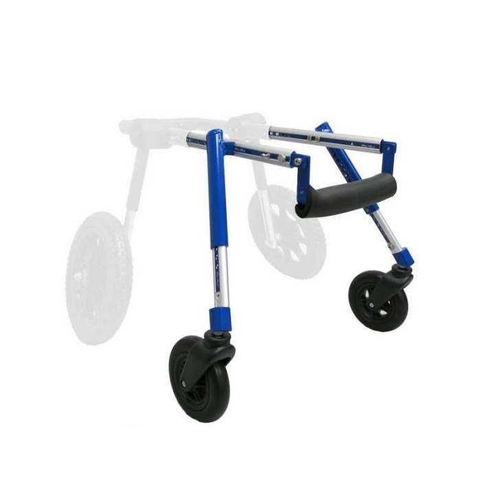 Walkinpets - Cărucior M &ndash; roată &icirc;n față Albastru