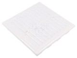 Accessories: ventilation grille white Body dim: 156x156x27mm