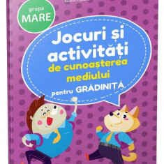 Jocuri și activități de cunoașterea mediului - grupa mare - Paperback - *** - Gama