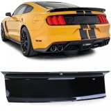Panou capac portbagaj GT look lucios negru, potrivit pentru Ford Mustang 6 Coupe Convertible 14-17 Performance AutoTuning
