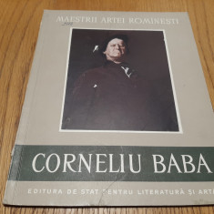 CORNELIU BABA - Album - K. H. Zambaccian (text:) - 1958, tiraj: 5150 ex.