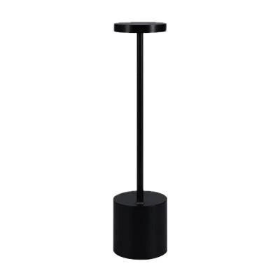 Lampa de masa touch LED, 3 temperaturi de culoare, Negru, OFINIO foto