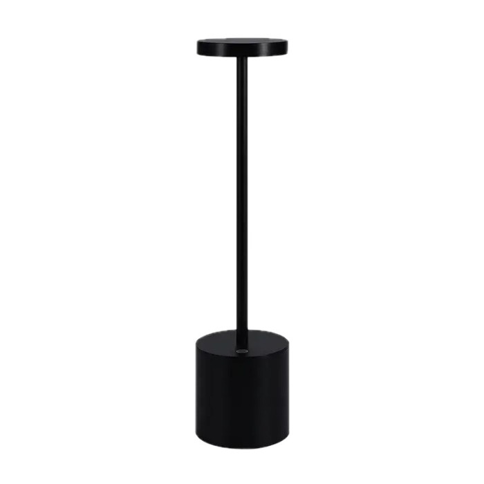 Lampa de masa touch LED, 3 temperaturi de culoare, Negru, OFINIO