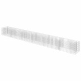 Cumpara ieftin Strat inaltat gabion, 540 x 50 x 50 cm, otel galvanizat