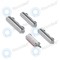 Set chei laterale 4 buc argintiu pentru iPhone 6