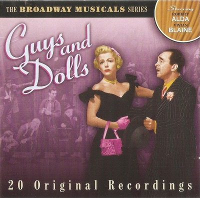 CD Robert Alda / Vivian Blaine &amp;lrm;&amp;ndash; Guys And Dolls, original foto