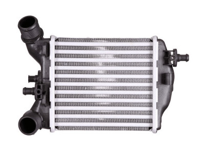 Intercooler Fiat 500 Abarth Esseesse, 08.2008-, motor 1.4 T-Jet 118kw, benzina, cu/fara AC, aluminiu brazat/plastic, 185x173x64 mm, modul stanga, foto