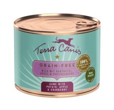 Terra Canis Grain-free i&amp;gt;?Game with potato, apple &amp;amp;amp; cranberry 200 g foto