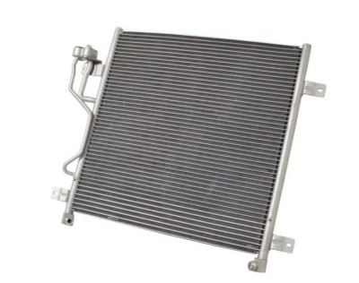 Condensator climatizare, Radiator AC Jeep Cherokee 2001-2008, Liberty 2001-2008, 495(455)x498x16mm, RapidAuto 3410K8C2 foto