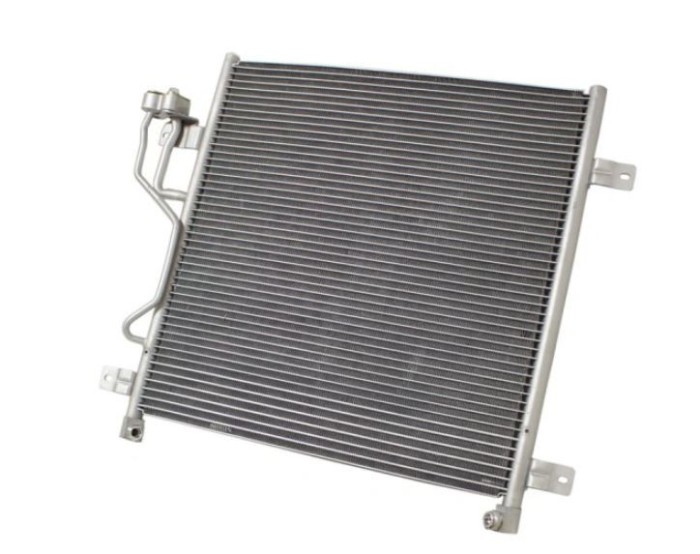 Condensator climatizare, Radiator AC Jeep Cherokee 2001-2008, Liberty 2001-2008, 495(455)x498x16mm, RapidAuto 3410K8C2